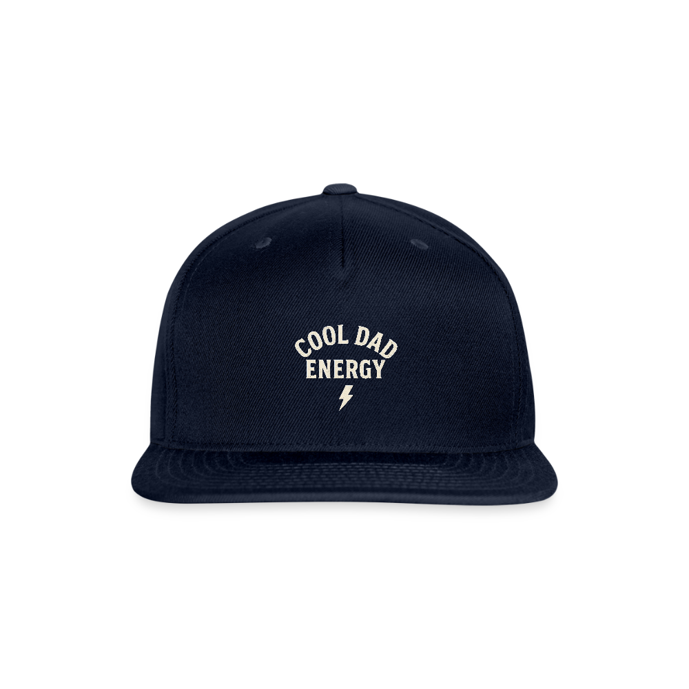 Cool Dad Energy Baseball Hat - navy