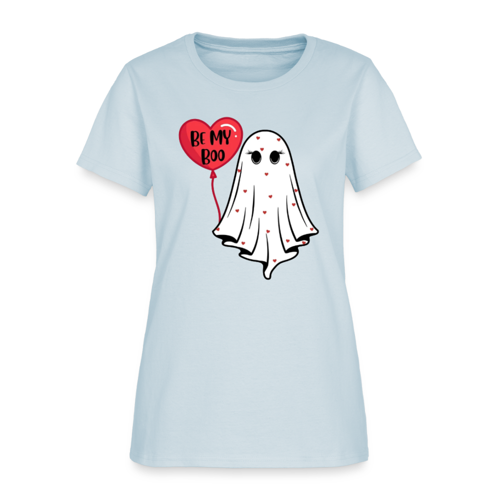 Be My Boo Women’s T-shirt - light blue