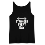Stronger Every Day Tank Top - black
