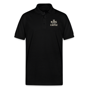 King of the Castle Polo T-shirt - black