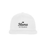 Mama in Charge Baseball Hat - white