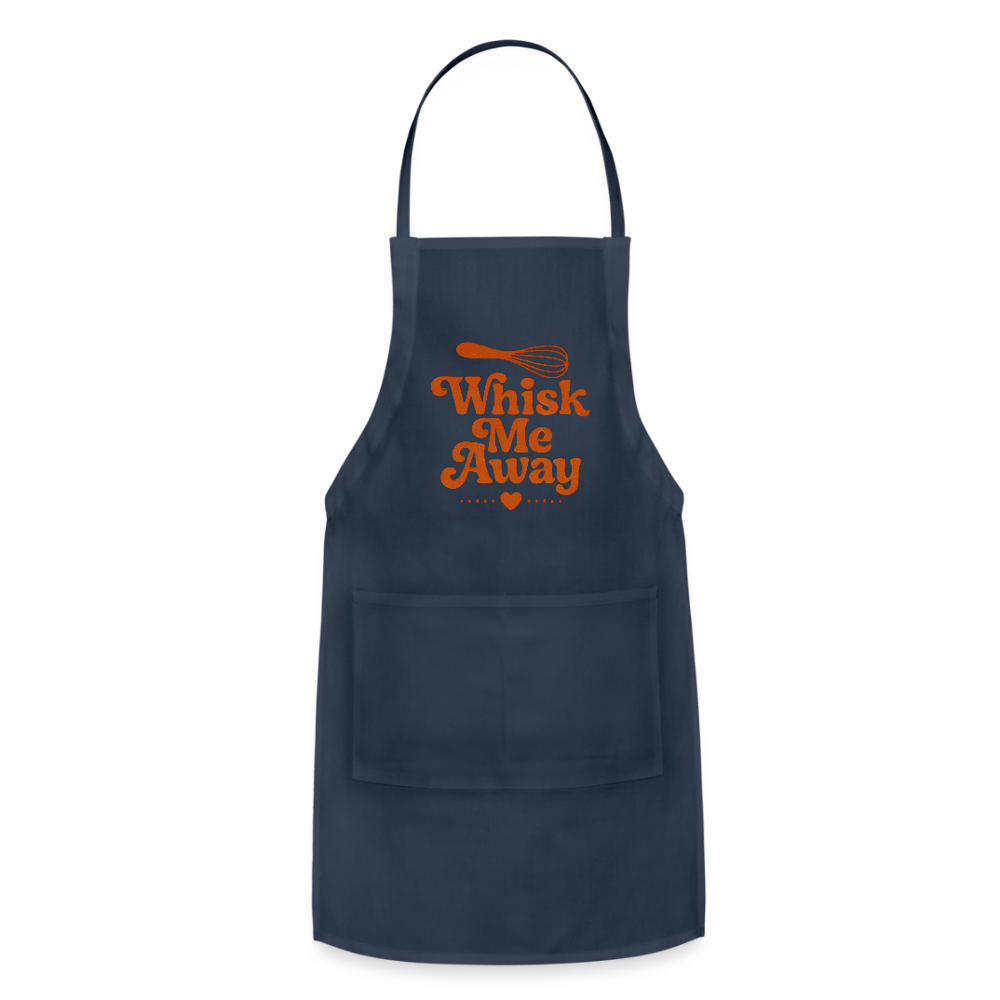 Whisk Me Away Apron - navy