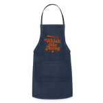 Whisk Me Away Apron - navy