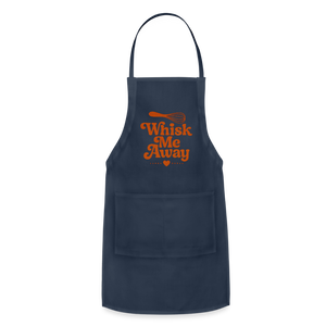 Whisk Me Away Apron - navy