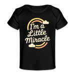 I'm a Little Miracle Baby Tee - black