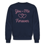You + Me = Forever Sweatshirt - navy