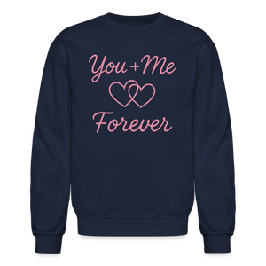 You + Me = Forever Sweatshirt - navy