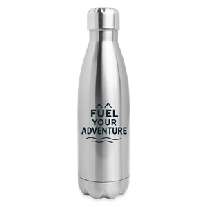 Fuel Your Adventure Bottle - silver