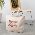 Shopaholic in Recovery Tote Bag - natural