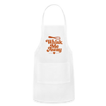 Whisk Me Away Apron - white