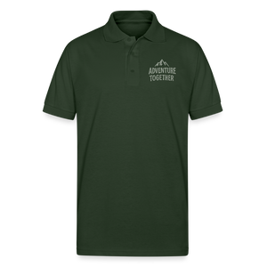 Adventure Together Polo T-shirt - forest green