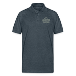 Adventure Together Polo T-shirt - deep heather