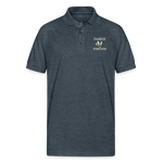 Family is Forever Polo T-shirt - deep heather