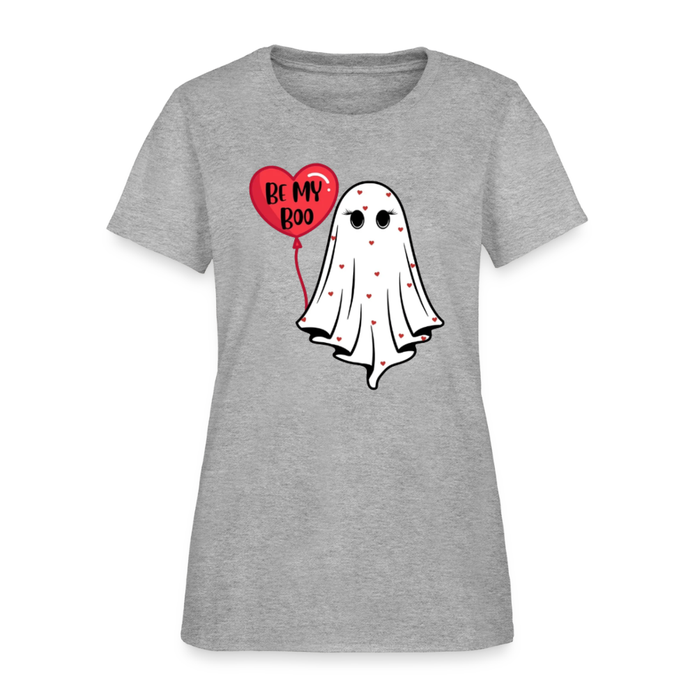 Be My Boo Women’s T-shirt - heather gray