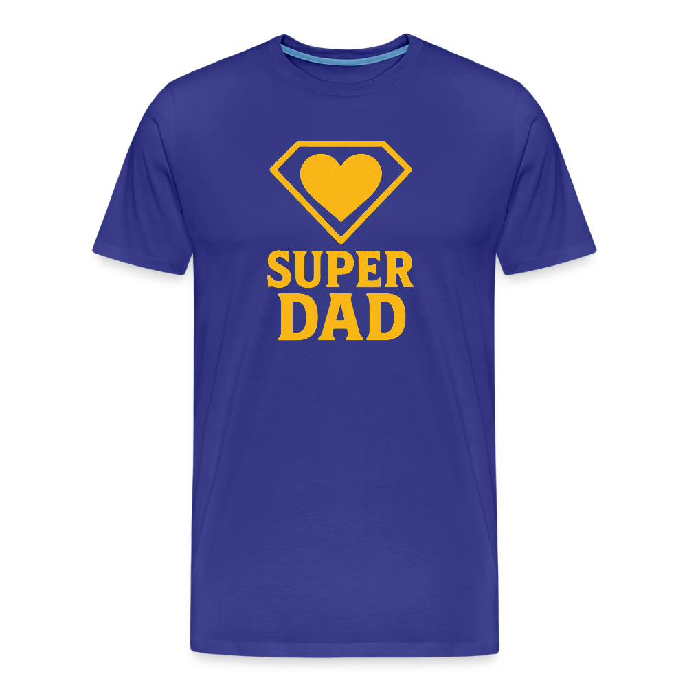 Super Dad T-shirt - Father's Day Gift, Superhero Dad Shirt - royal blue