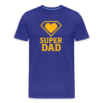 Super Dad T-shirt - Father's Day Gift, Superhero Dad Shirt - royal blue