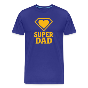 Super Dad T-shirt - Father's Day Gift, Superhero Dad Shirt - royal blue