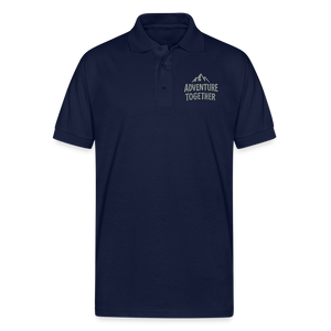 Adventure Together Polo T-shirt - navy