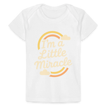 I'm a Little Miracle Baby Tee - white
