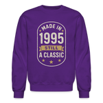 Made in 1995 – Still a Classic Sweatshirt - Retro Vintage 1995 Sweatshirt - purple