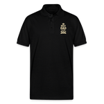 Best Dad in the World Polo T-shirt - black